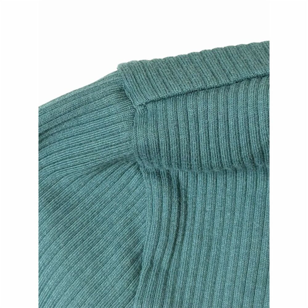J.Crew Women's XS Ruffle Collar Long Sleeve Blouse Blue Casual Top - Picture 7 of 10